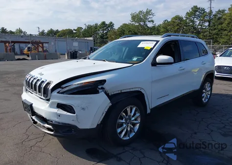 2014 Jeep Cherokee Limited from USA, damaged, VIN 1C4PJMDB8EW298381